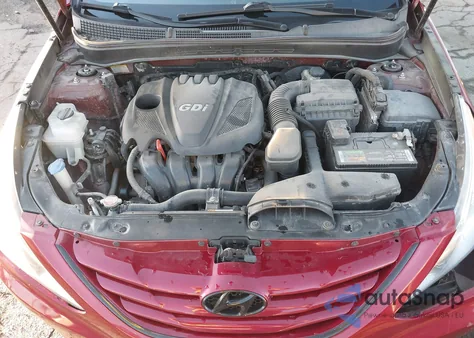 2013 Hyundai Sonata Gls z USA, uszkodzony, nr VIN 5NPEB4ACXDH711519